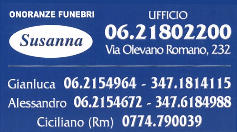 Onoranze Funebri Susanna